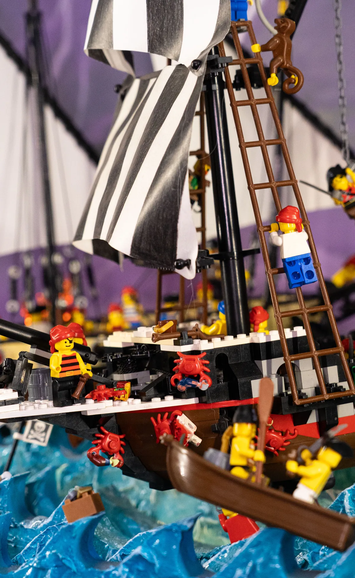 Piracka przygoda zbudowana z klocków LEGO – Muzeum Klocków Karpacz